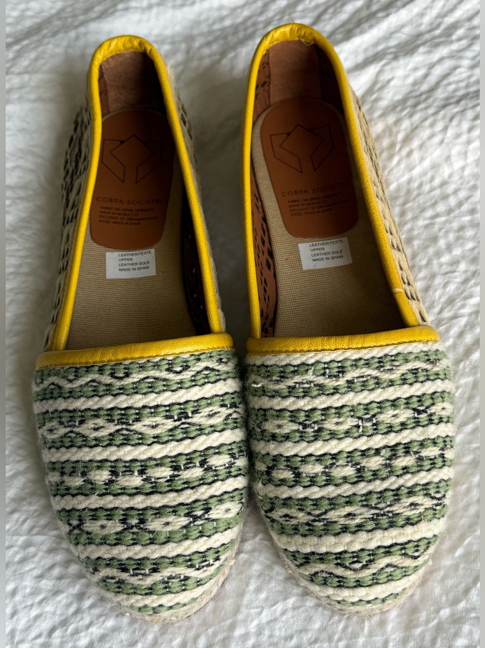COBRA SOCIETY Molly Espadrilles 41
